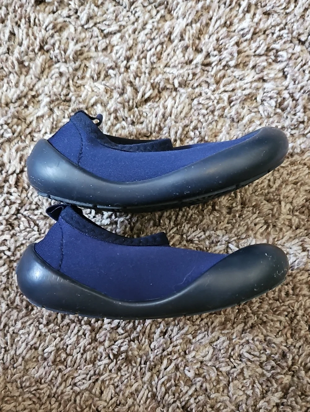 Jan & Jul Navy Blue Water Shoes Toddler Size 6 (Fit like Size 5)